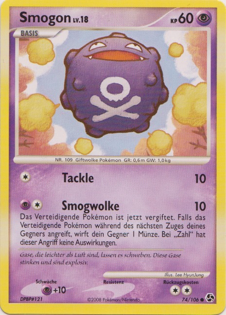 Smogon 74 — Epische Begegnungen (German Pokémon TCG card)