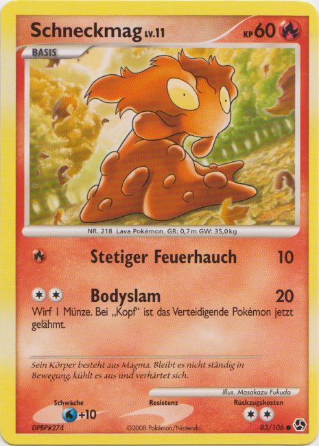 Schneckmag 83 — Epische Begegnungen (German Pokémon TCG card)