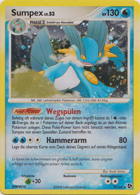 Sumpex 9 — Epische Begegnungen (German Pokémon TCG card)