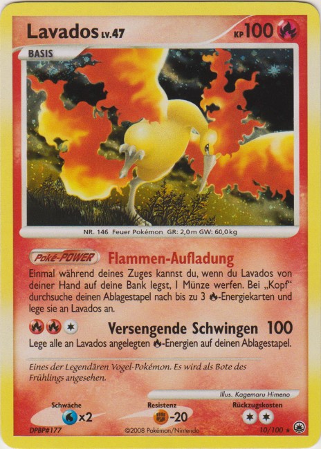 Lavados 10 — Majestätischer Morgen (German Pokémon TCG card)