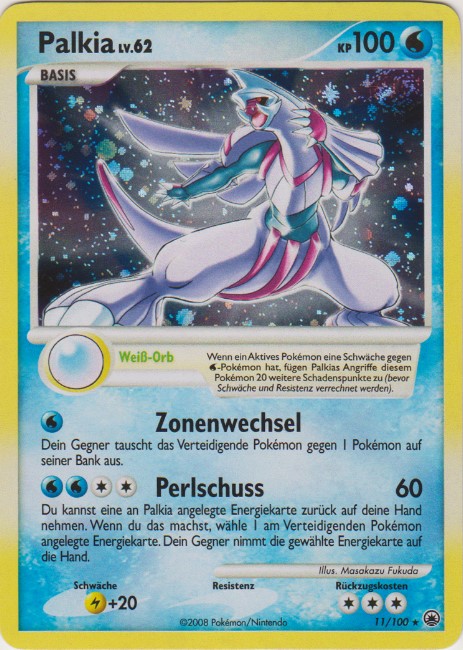 Palkia 11 — Majestätischer Morgen (German Pokémon TCG card)