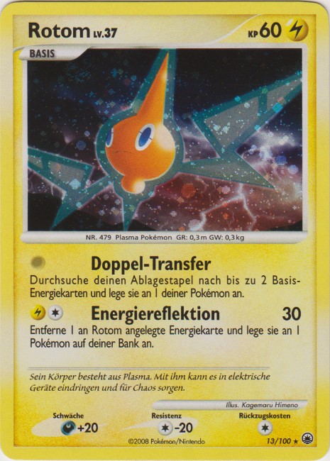 Rotom 13 — Majestätischer Morgen (German Pokémon TCG card)