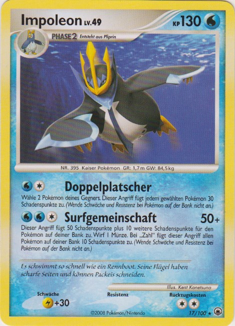 Impoleon 17 — Majestätischer Morgen (German Pokémon TCG card)