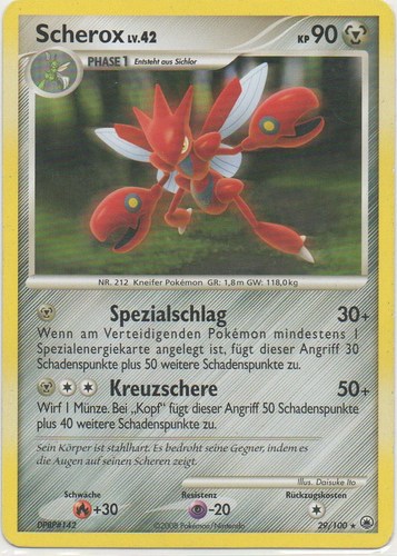 Scherox 29 — Majestätischer Morgen (German Pokémon TCG card)
