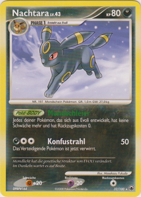 Nachtara 32 — Majestätischer Morgen (German Pokémon TCG card)