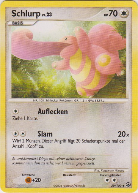 Schlurp 39 — Majestätischer Morgen (German Pokémon TCG card)