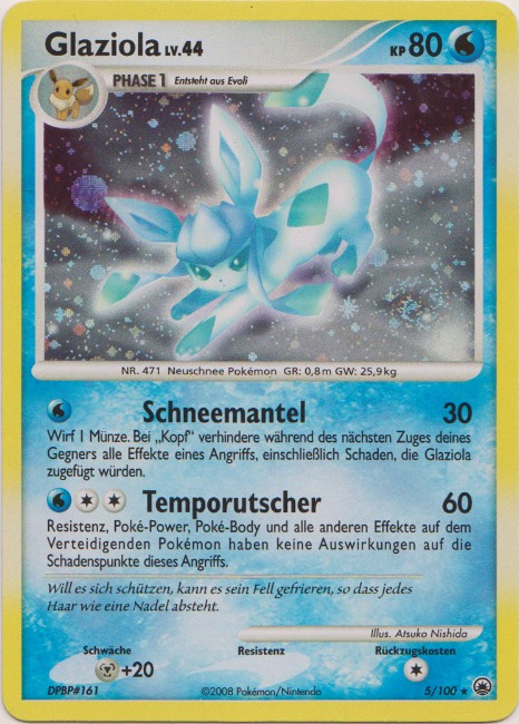 Glaziola 5 — Majestätischer Morgen (German Pokémon TCG card)