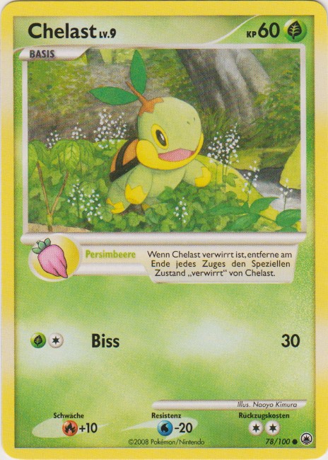 Chelast 78 — Majestätischer Morgen (German Pokémon TCG card)