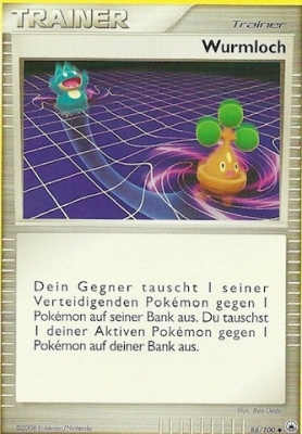 Wurmloch 88 — Majestätischer Morgen (German Pokémon TCG card)