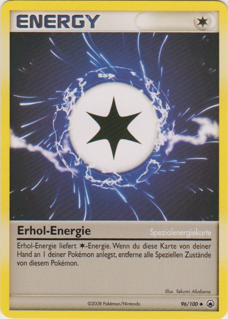 Erhol-Energie 96 — Majestätischer Morgen (German Pokémon TCG card)