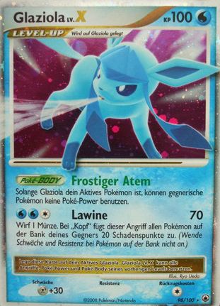 Glaziola 98 — Majestätischer Morgen (German Pokémon TCG card)