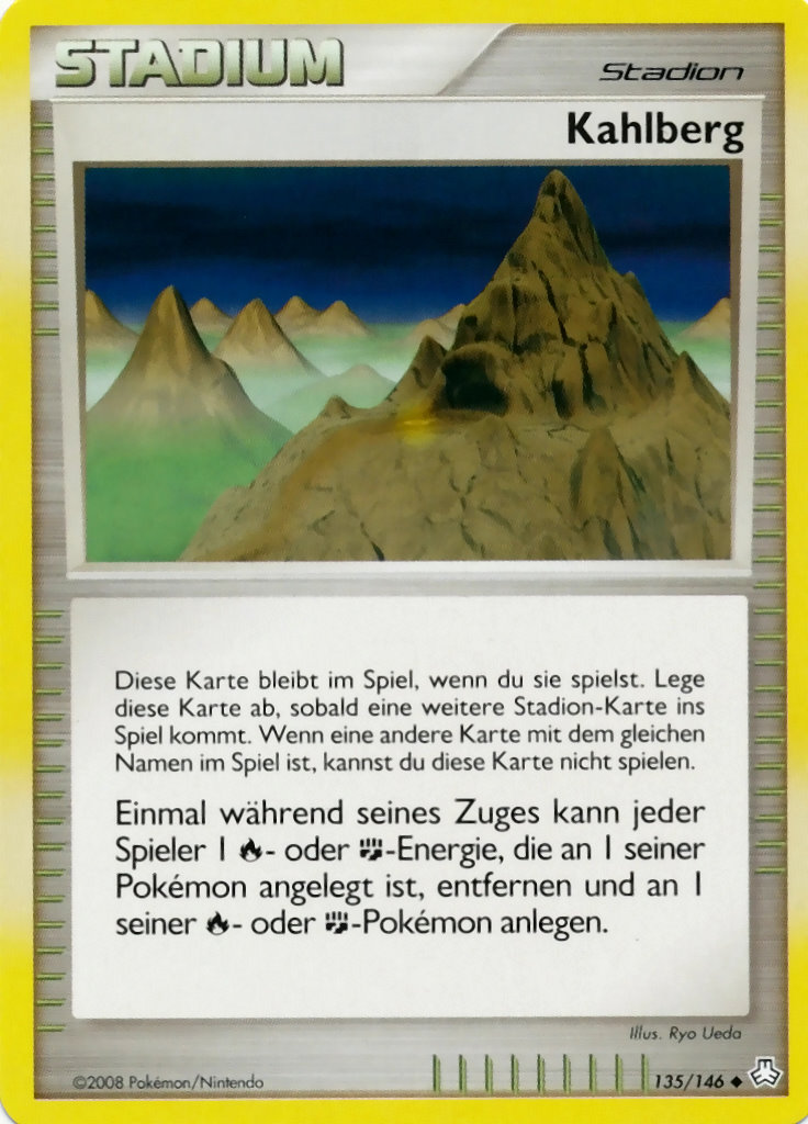 Kahlberg 135 — Erwachte Legenden (German Pokémon TCG card)