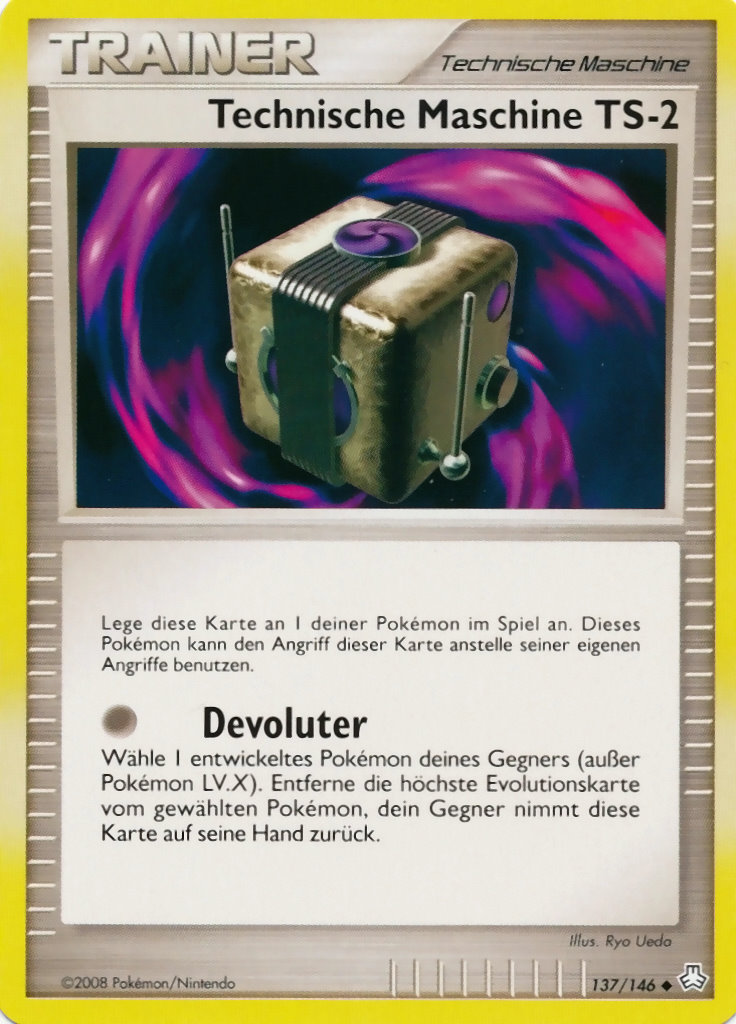 Technische Maschine TS-2 137 — Erwachte Legenden (German Pokémon TCG card)