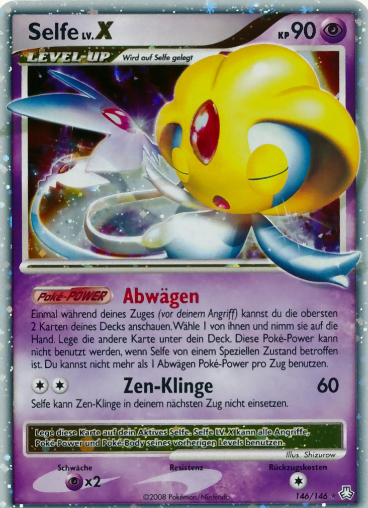 Selfe 146 — Erwachte Legenden (German Pokémon TCG card)