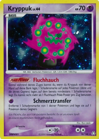 Kryppuck 16 — Erwachte Legenden (German Pokémon TCG card)
