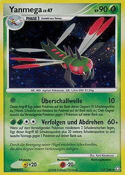 Yanmega 17 — Erwachte Legenden (German Pokémon TCG card)