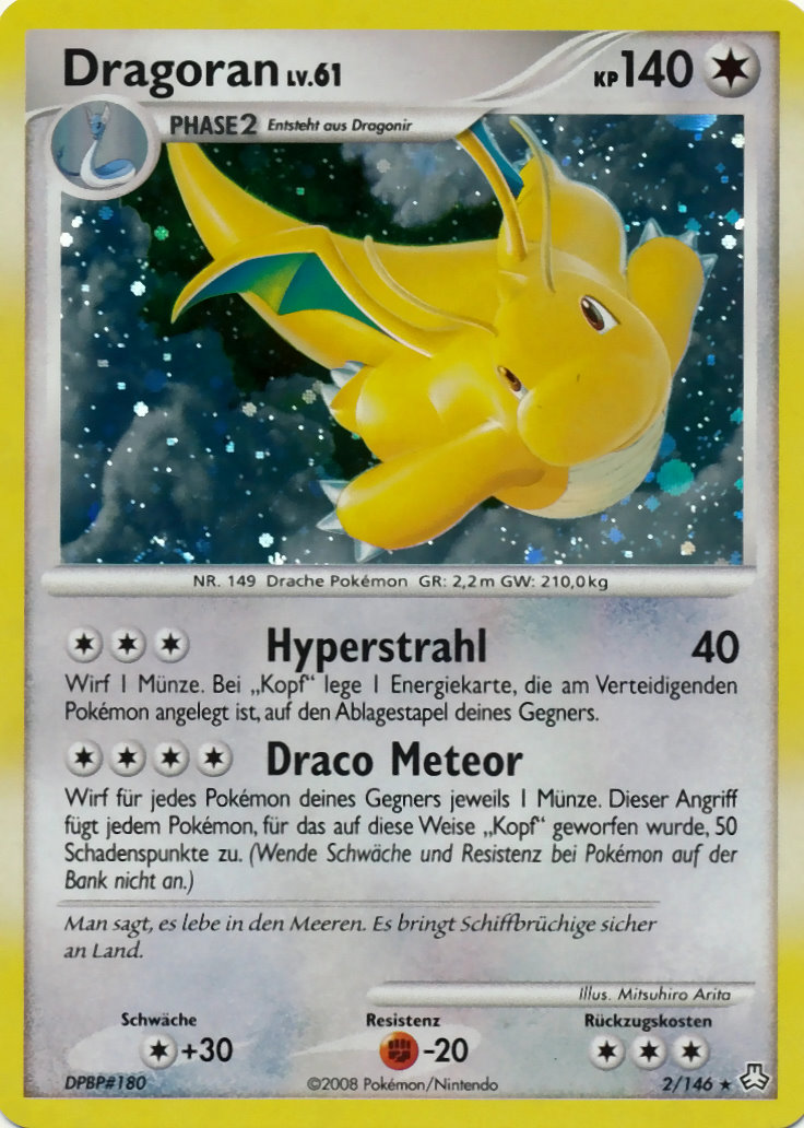 Dragoran 2 — Erwachte Legenden (German Pokémon TCG card)