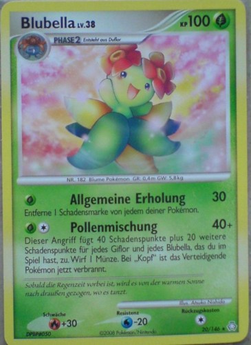 Blubella 20 — Erwachte Legenden (German Pokémon TCG card)