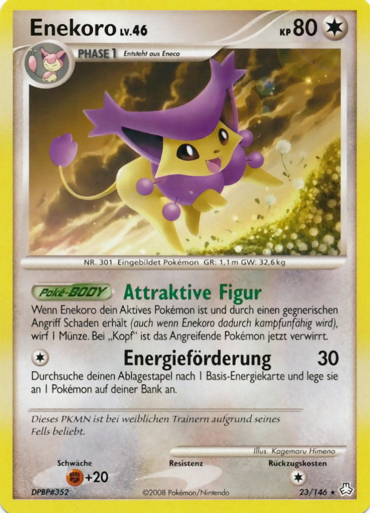 Enokoro 23 — Erwachte Legenden (German Pokémon TCG card)