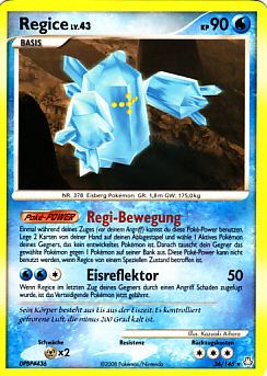 Regice 36 — Erwachte Legenden (German Pokémon TCG card)