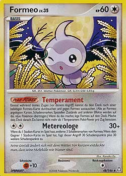 Formeo 48 — Erwachte Legenden (German Pokémon TCG card)