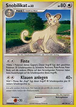 Snobilikat 68 — Erwachte Legenden (German Pokémon TCG card)