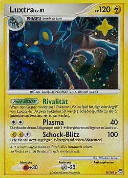 Luxtra 8 — Erwachte Legenden (German Pokémon TCG card)