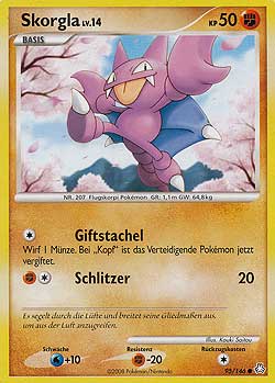 Skorgla 95 — Erwachte Legenden (German Pokémon TCG card)