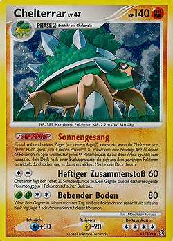 Chelterrar 11 — Sturmtief (German Pokémon TCG card)