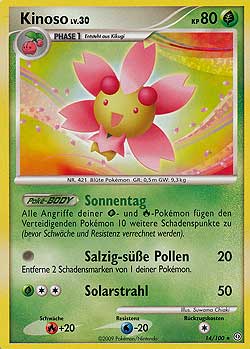 Kinoso 14 — Sturmtief (German Pokémon TCG card)