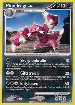 Piondragi 15 — Sturmtief (German Pokémon TCG card)