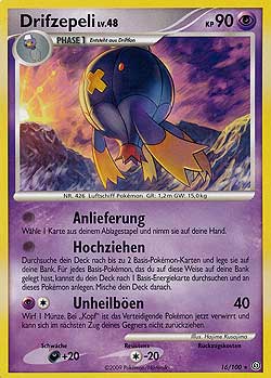 Drifzepeli 16 — Sturmtief (German Pokémon TCG card)