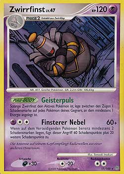 Zwirrfinst 17 — Sturmtief (German Pokémon TCG card)