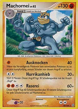 Machomei 20 — Sturmtief (German Pokémon TCG card)