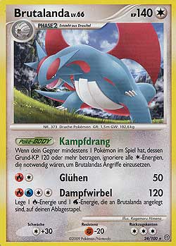 Brutalanda 24 — Sturmtief (German Pokémon TCG card)