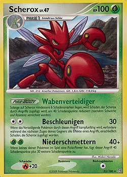 Scherox 25 — Sturmtief (German Pokémon TCG card)