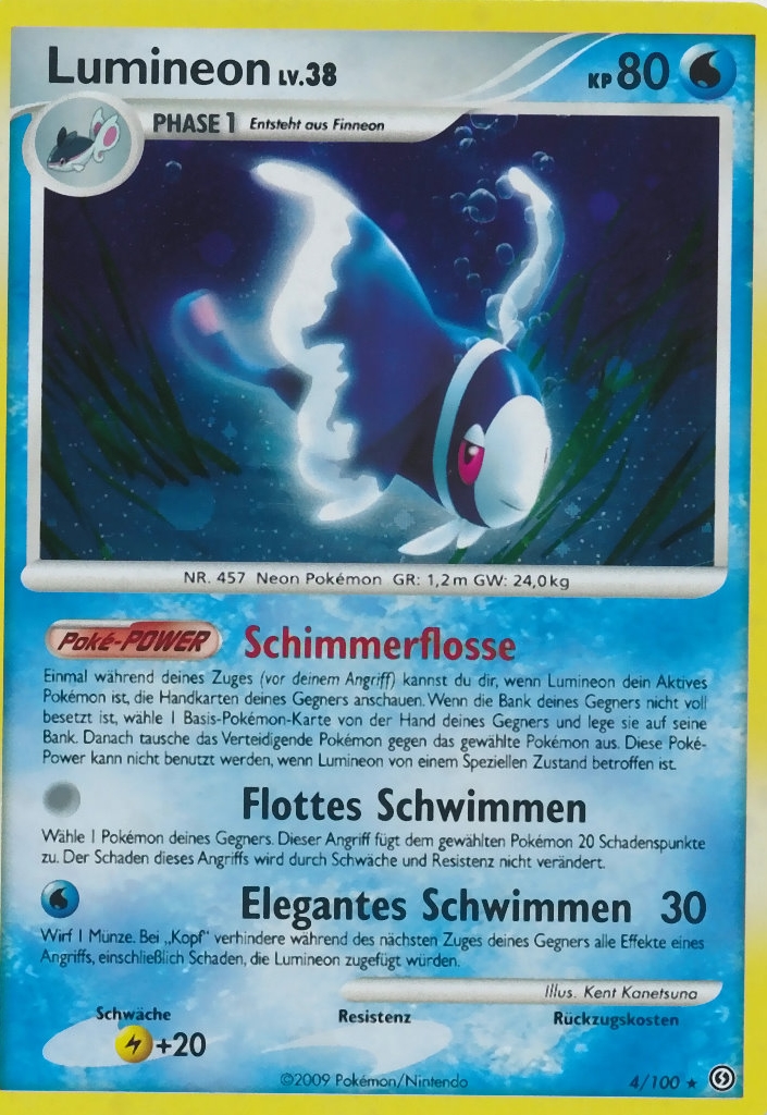 Lumineon 4 — Sturmtief (German Pokémon TCG card)
