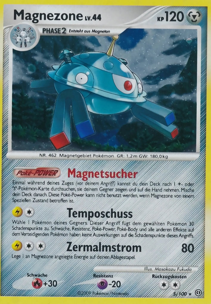Magnezone 5 — Sturmtief (German Pokémon TCG card)