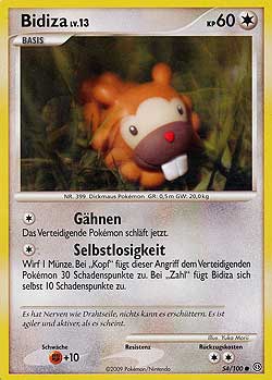 Bidiza 54 — Sturmtief (German Pokémon TCG card)