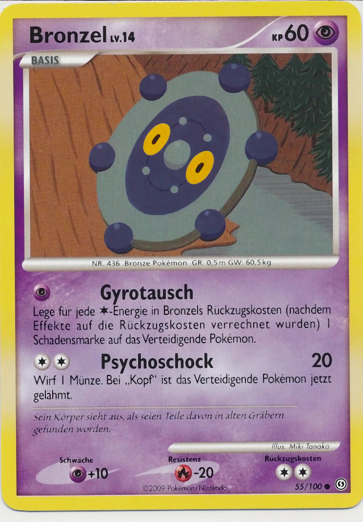 Bronzel 55 — Sturmtief (German Pokémon TCG card)
