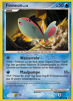Finneon 61 — Sturmtief (German Pokémon TCG card)