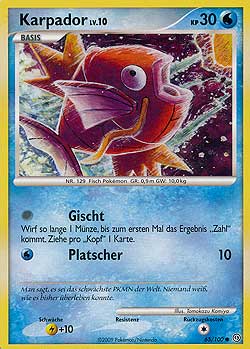 Karpador 65 — Sturmtief (German Pokémon TCG card)