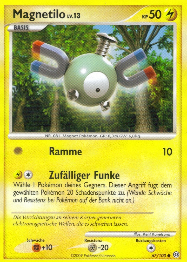 Magnetilo 67 — Sturmtief (German Pokémon TCG card)