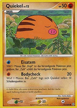 Quiekel 77 — Sturmtief (German Pokémon TCG card)
