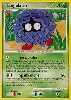 Tangela 78 — Sturmtief (German Pokémon TCG card)