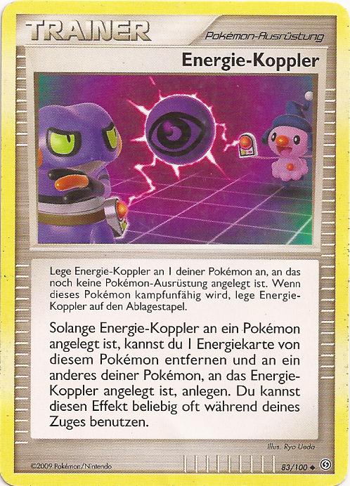 Energie-Koppler 83 — Sturmtief (German Pokémon TCG card)
