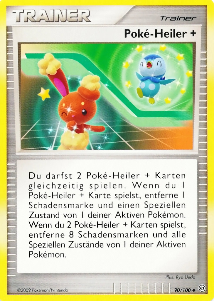 Poké-Heiler + 90 — Sturmtief (German Pokémon TCG card)