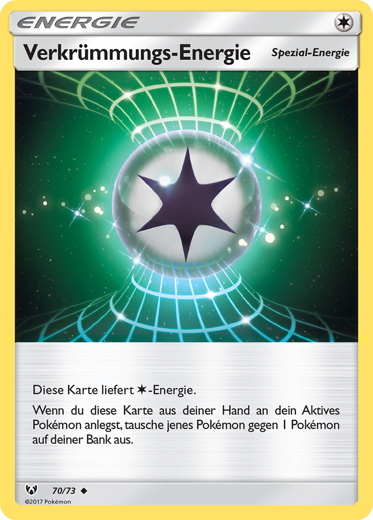 Verkrümmungs-Energie 95 — Sturmtief (German Pokémon TCG card)