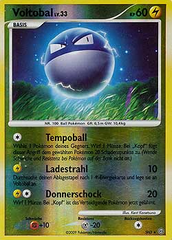 Voltobal SH3 — Sturmtief (German Pokémon TCG card)
