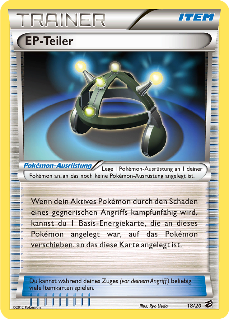 EP-Teiler 18/20 — Drachengruft (German Pokémon TCG card)